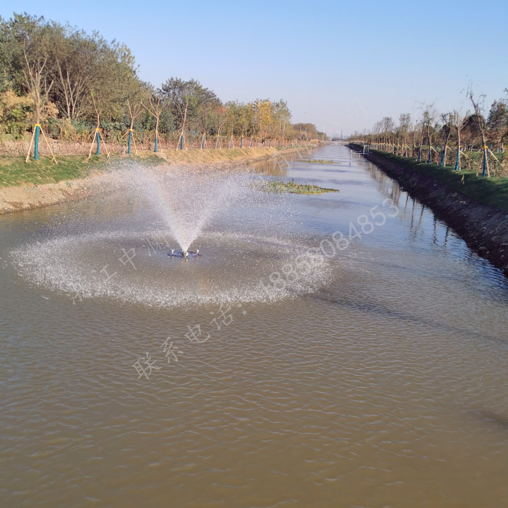 提水式噴泉曝氣機(jī)