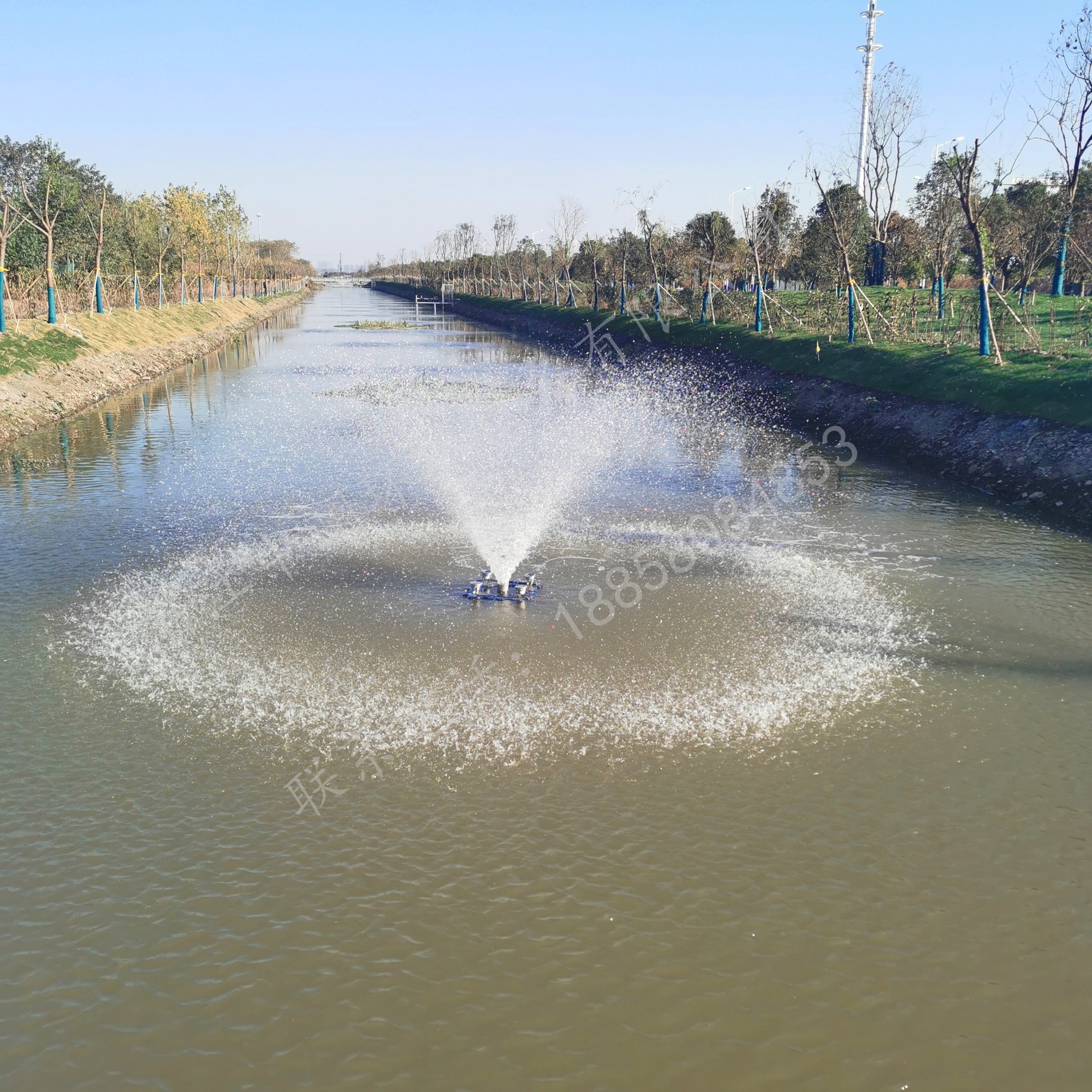 河道噴泉曝氣機(jī)